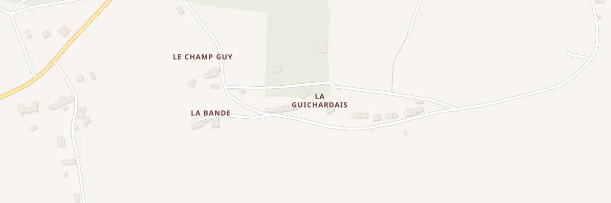 Plan du 5772 La Guichardais à Béganne