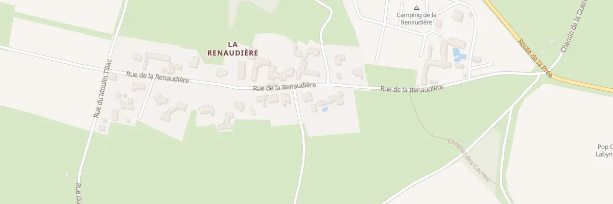 Plan du 7 Rte de la Renaudiere à La Plaine-sur-Mer