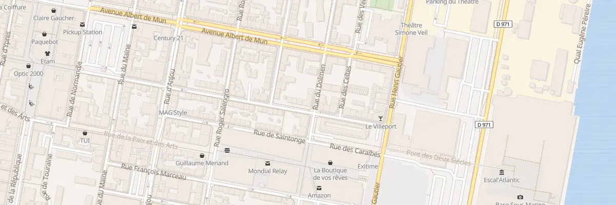 Plan du 1 Rue du Dolmen à Saint-Nazaire