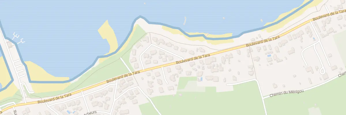 Plan du 70 Bd de la Tara à La Plaine-sur-Mer