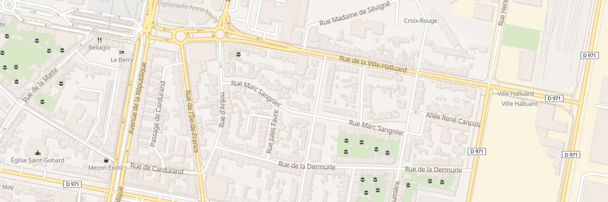 Plan du 32 Rue Marc Sangnier à Saint-Nazaire