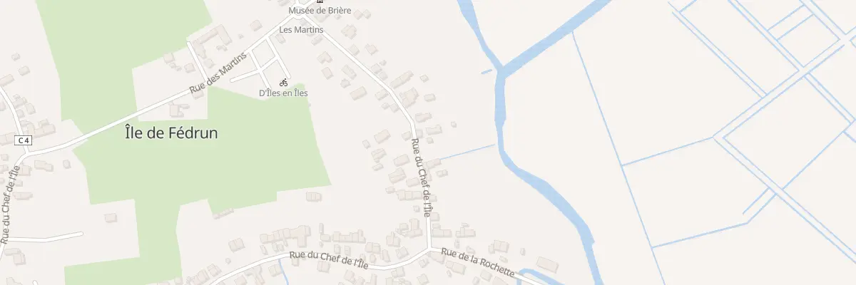 Plan du 25 Rue du Chef de l’Ile à Saint-Joachim