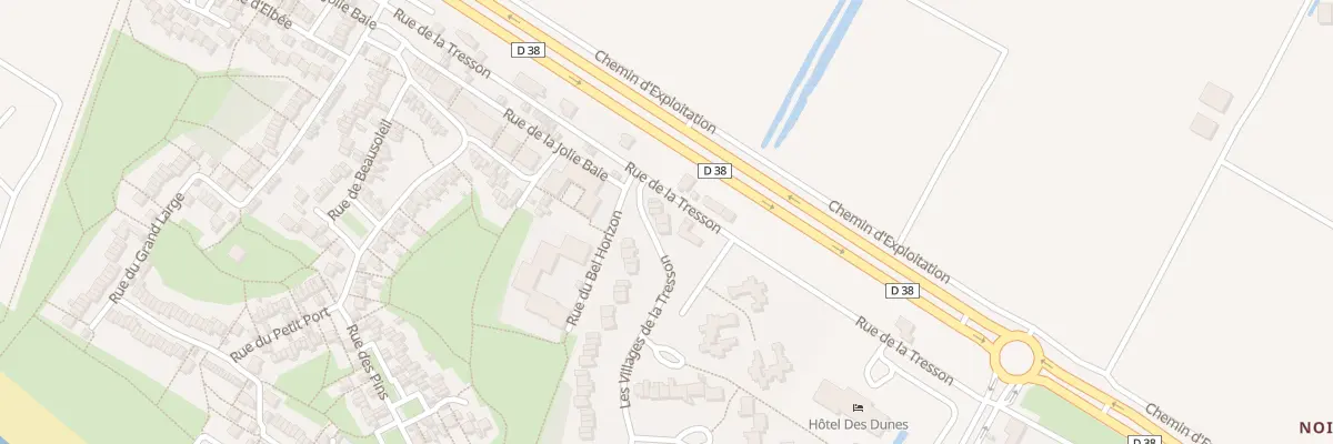 Plan du 59B Les Villages de la Tresson à La Guérinière
