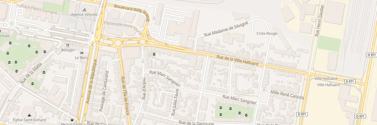 Plan du 49 Rue de la Ville Halluard à Saint-Nazaire