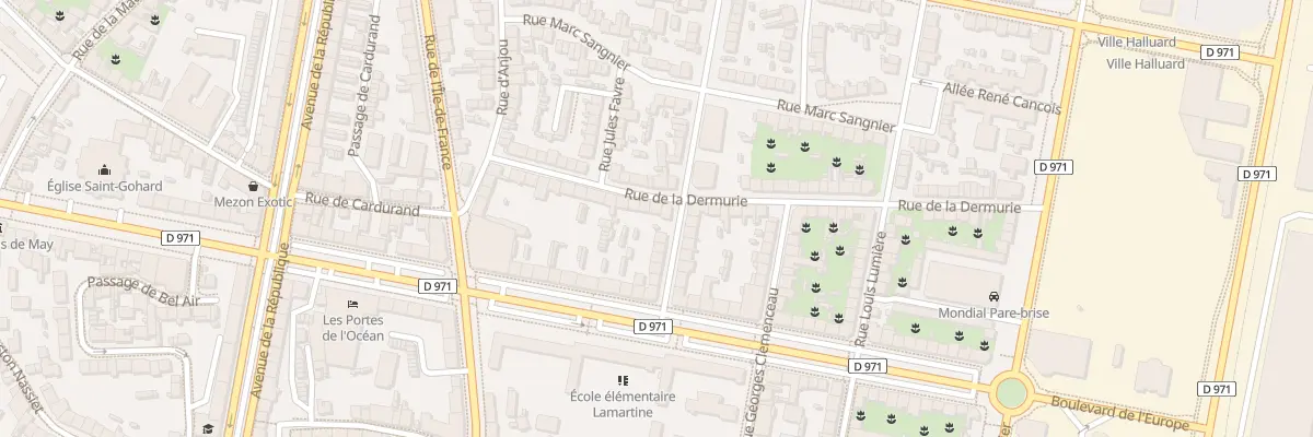 Plan du 35 Rue de la Dermurie à Saint-Nazaire