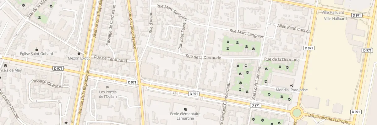 Plan du 39 Rue de la Dermurie à Saint-Nazaire