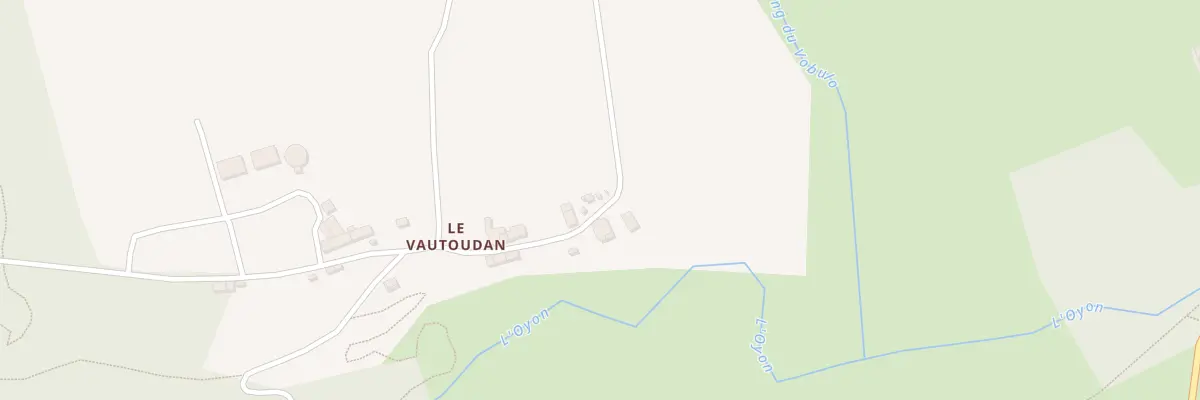 Plan du 5016 Le Vautoudan à Porcaro