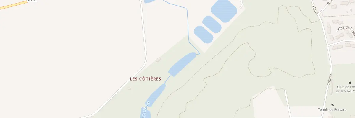 Plan du 5030A Les Côtières à Porcaro