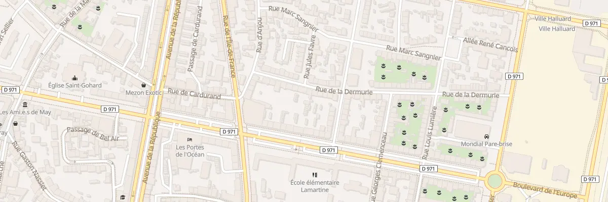 Plan du 45 Rue de la Dermurie à Saint-Nazaire