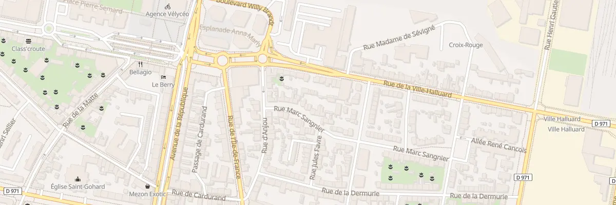 Plan du 48 Rue Marc Sangnier à Saint-Nazaire