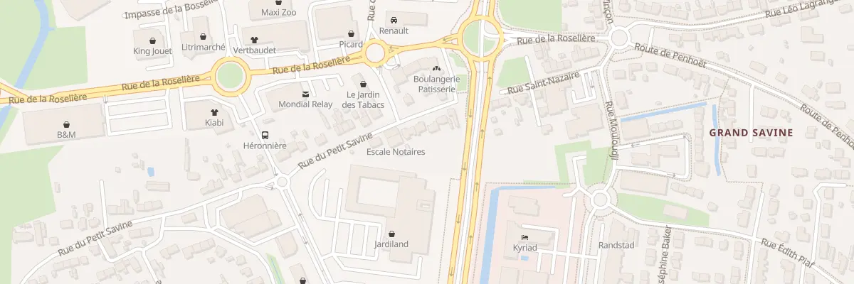 Plan du 5 Rue du Petit Savine à Trignac