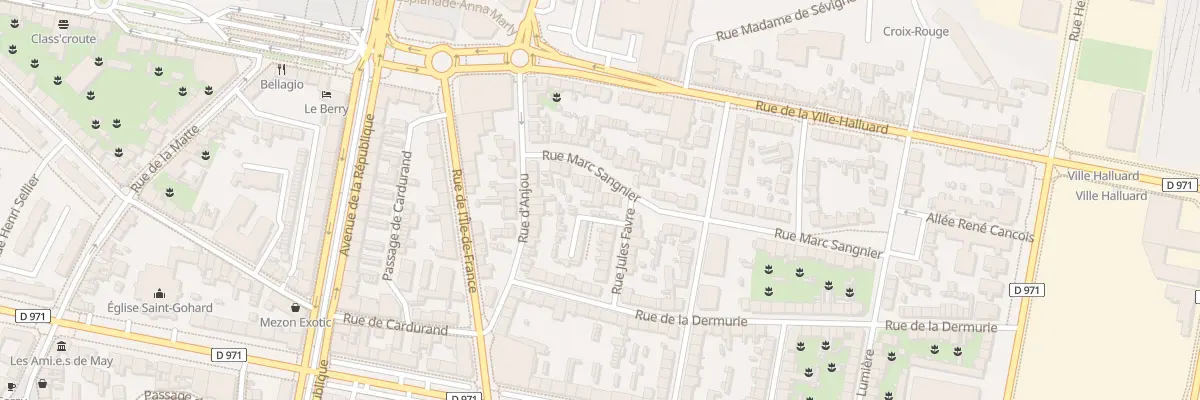 Plan du 43 Rue Marc Sangnier à Saint-Nazaire