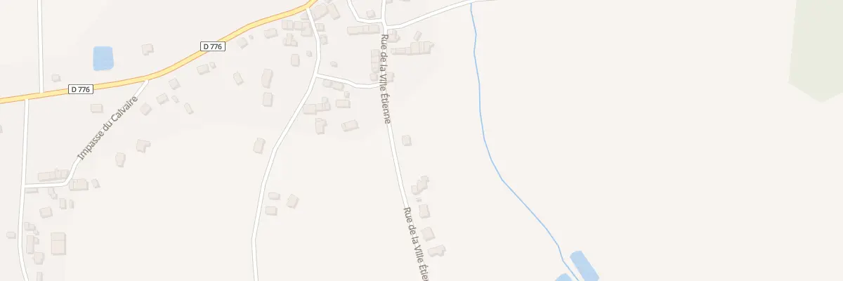 Plan du 5264 Le Bourg à Monteneuf