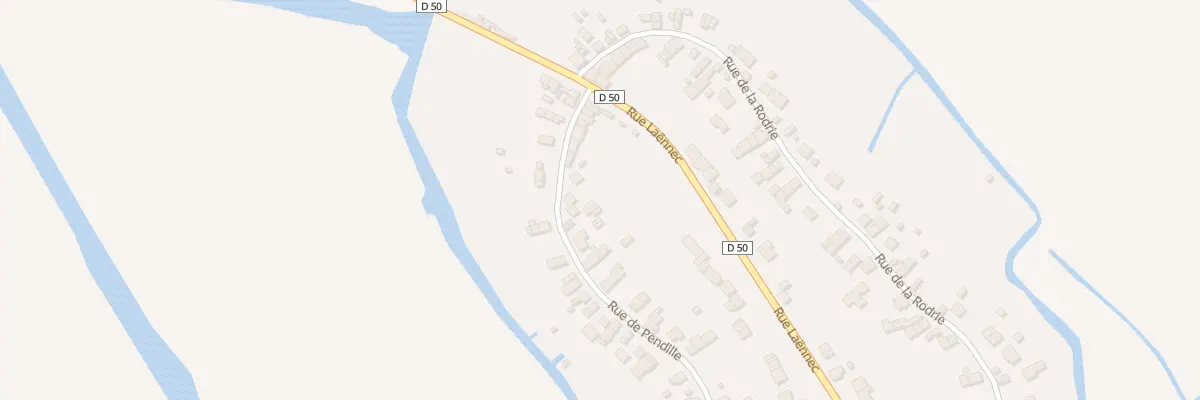 Plan du 244 Rue de Pendille à Saint-Joachim