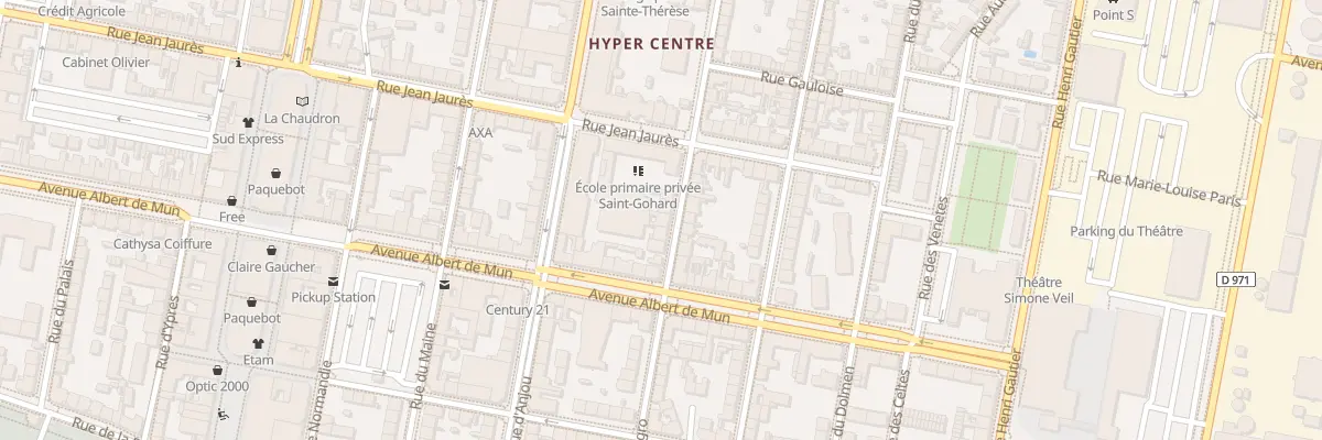 Plan du 71 Rue Roger Salengro à Saint-Nazaire