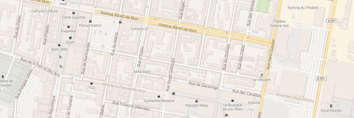 Plan du 48 Rue Roger Salengro à Saint-Nazaire
