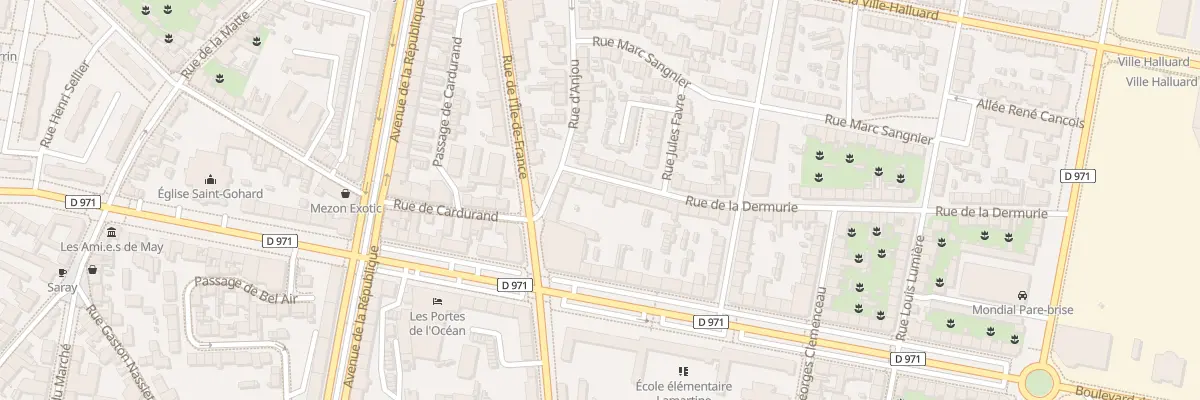 Plan du 55 Rue de la Dermurie à Saint-Nazaire