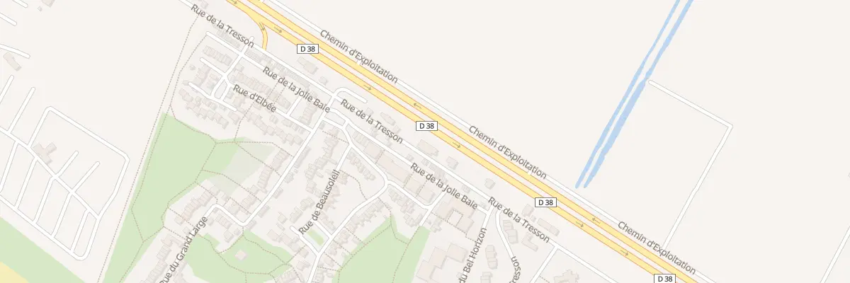 Plan du 20 Rue de la Tresson à La Guérinière