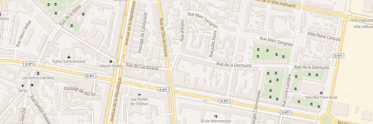 Plan du 57 Rue de la Dermurie à Saint-Nazaire