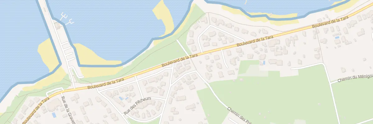 Plan du 133 Bd de la Tara à La Plaine-sur-Mer