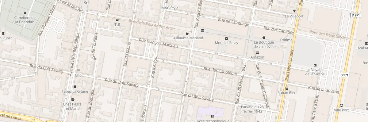 Plan du 37 Rue Roger Salengro à Saint-Nazaire