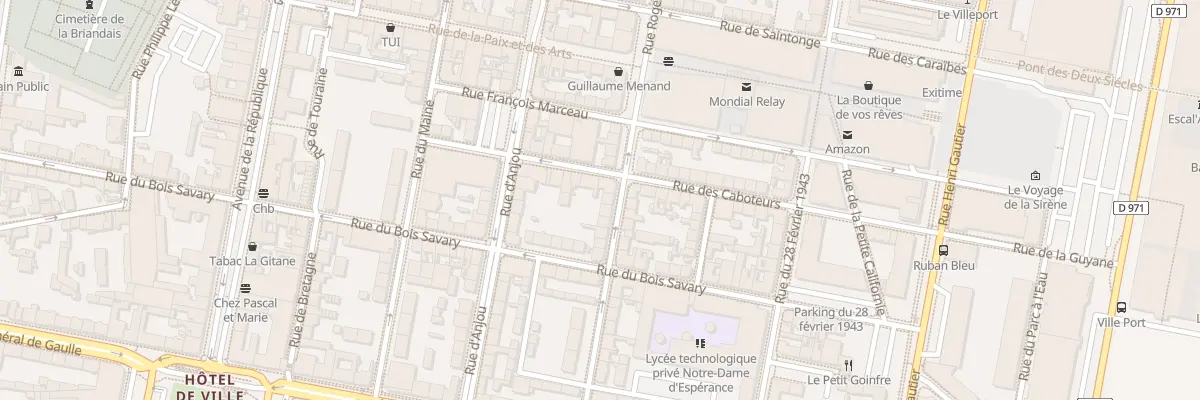 Plan du 35 Rue Roger Salengro à Saint-Nazaire