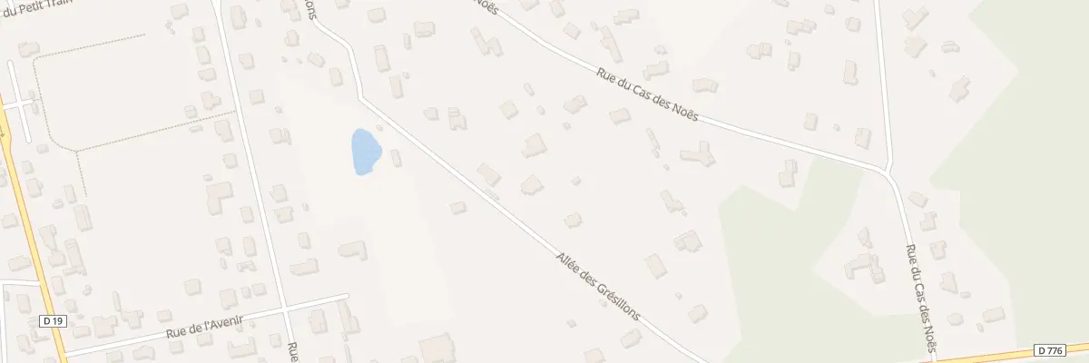 Plan du 6B All des Grésillons à Plélan-le-Petit