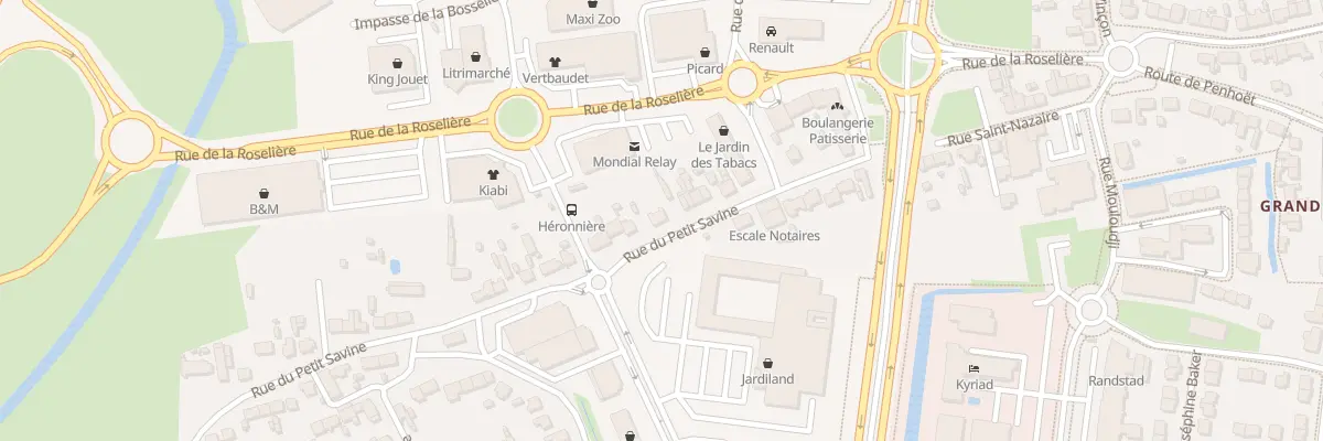 Plan du 24 Rue du Petit Savine à Trignac