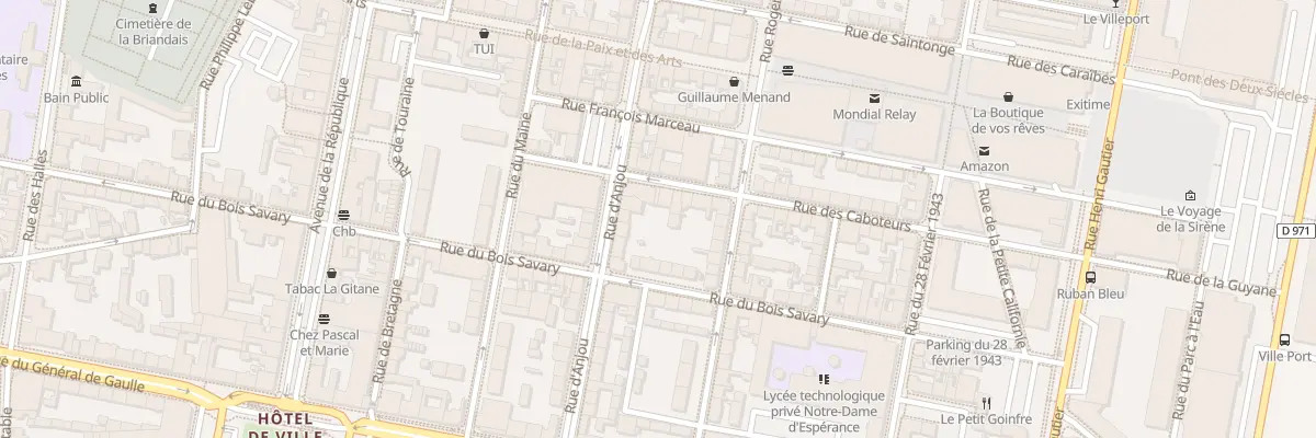 Plan du 31 Rue des Caboteurs à Saint-Nazaire