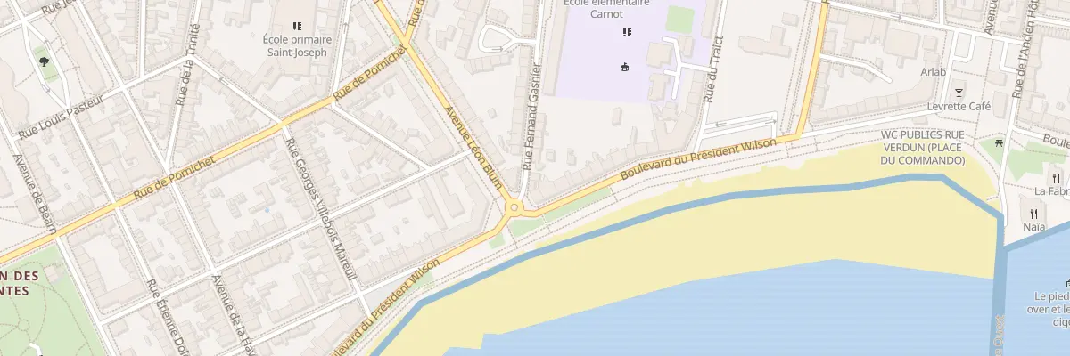 Plan du 4 Rue Fernand Gasnier à Saint-Nazaire