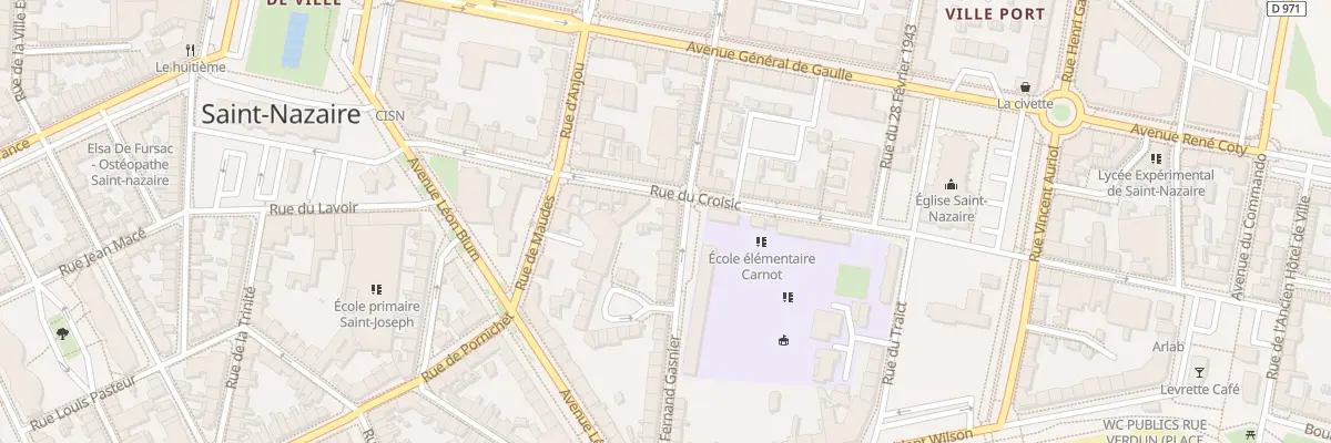 Plan du 37 Rue Fernand Gasnier à Saint-Nazaire
