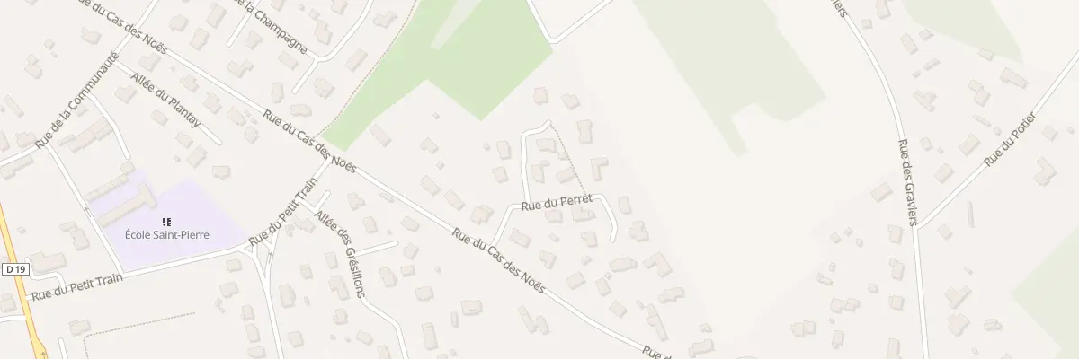 Plan du 13 Rue du Perret à Plélan-le-Petit