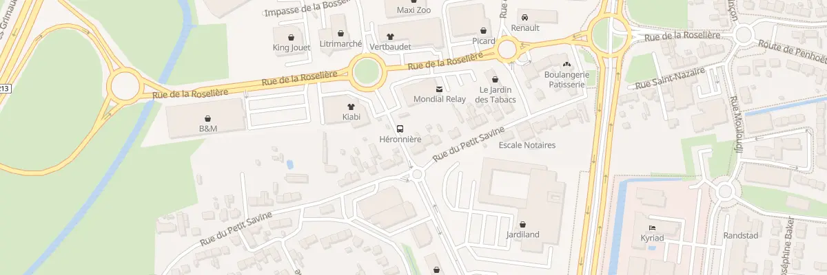 Plan du 30 Rue du Petit Savine à Trignac