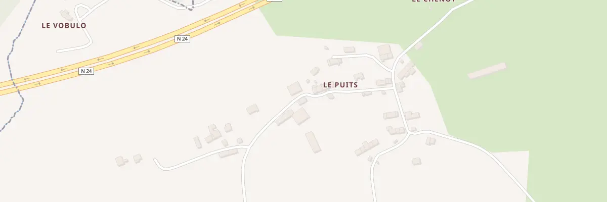 Plan du 33 Le Puits à Porcaro