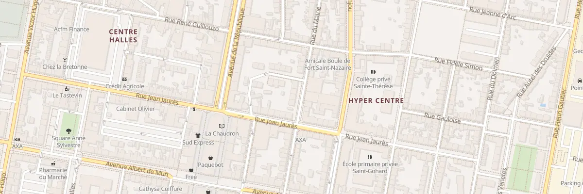 Plan du 71 Rue du Maine à Saint-Nazaire