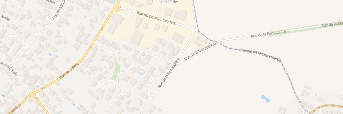 Plan du 29 Rue de la Renaudière à Préfailles