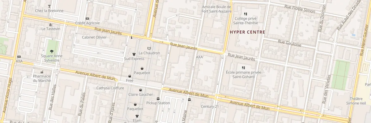 Plan du 61 Rue du Maine à Saint-Nazaire