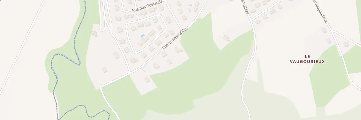 Plan du 7 Rue de Montafilan à Créhen