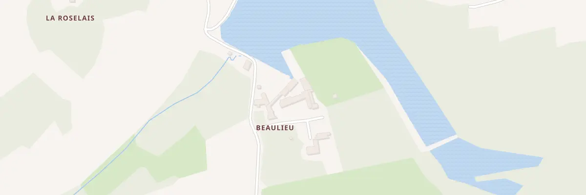 Plan du 1 All du Château à Languédias
