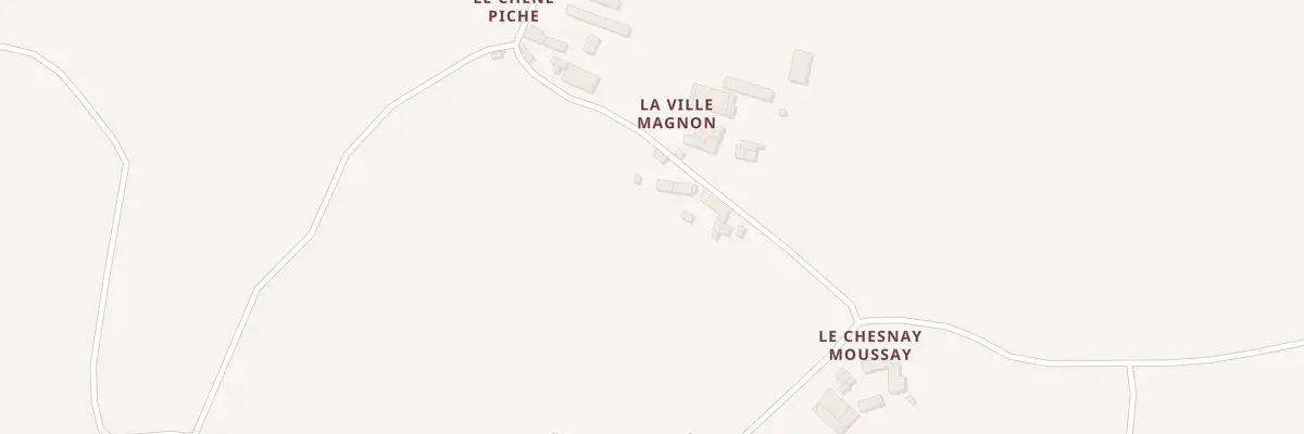 Plan du 2 La Ville Magnon à Plumaugat