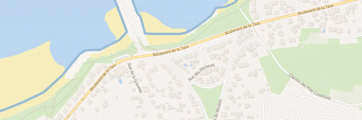Plan du 151 Bd de la Tara à La Plaine-sur-Mer