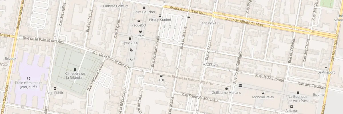 Plan du 41 Rue du Maine à Saint-Nazaire