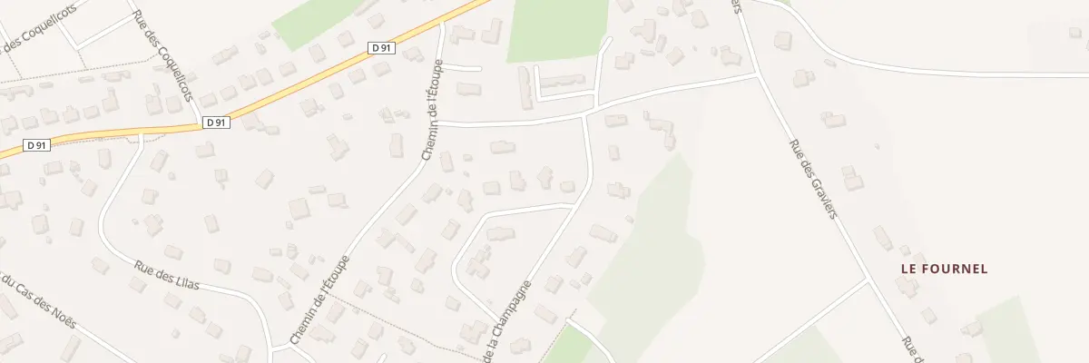 Plan du 33 Rue de la Champagne à Plélan-le-Petit