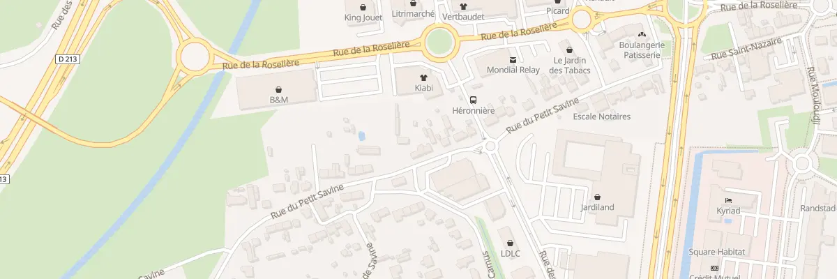 Plan du 44 Rue du Petit Savine à Trignac
