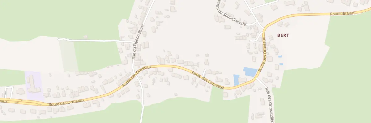 Plan du 30 Rte des Ormeaux à Trignac