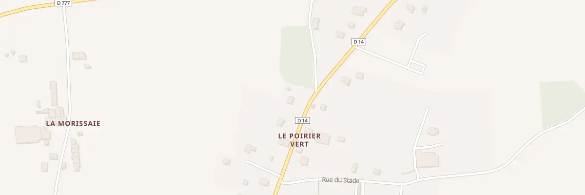 Plan du 7 Rue Poirier Vert aux Fougerêts