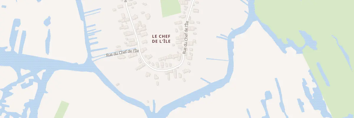 Plan du 158 Rue du Chef de l’Ile à Saint-Joachim