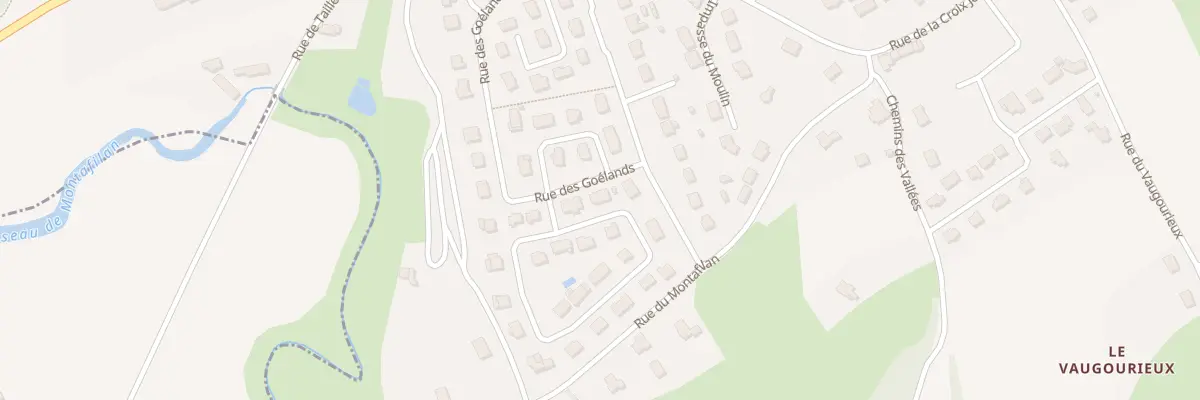 Plan du 20 Rue des Goélands à Créhen