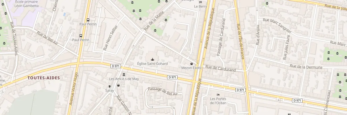 Plan du 25 Rue de Cardurand à Saint-Nazaire