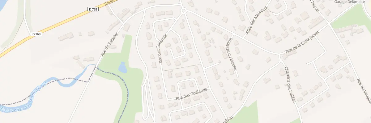 Plan du 9 All Sternes à Créhen